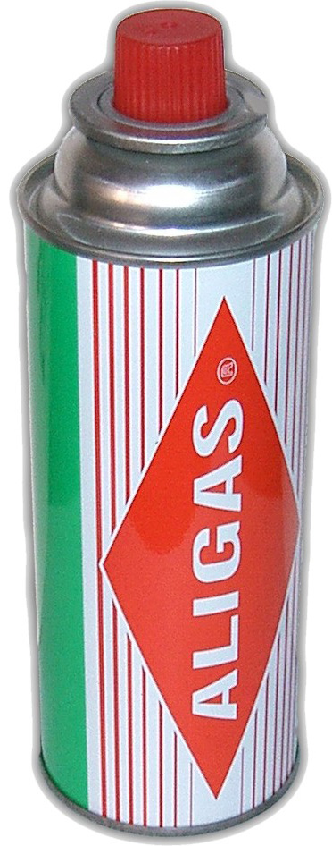 Gas butano en cartucho (*4u.) Aligas/